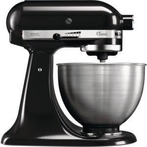 Robot Pétrin Multifonctions 4.3L 275W 10 Vitesses Avec Bol En Inox KitchenAid 5K45SS